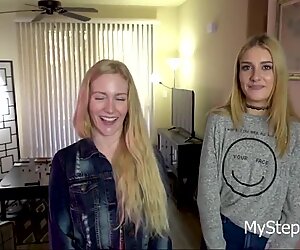 Hot Teen Daughters Fuck Daddy-Emma Starletto &amp_ Mazzy Grace