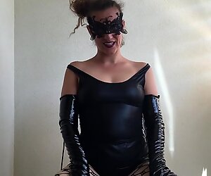 sadism & masochism RolePlay with chains. neat my vulva from his cum. By HotwifeVenus.