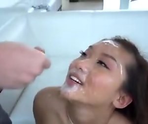 AsianSexPorno.Com - Philippine girl sperm facial