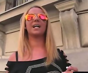 Pickedup euro pussyfucked before cum in mouth